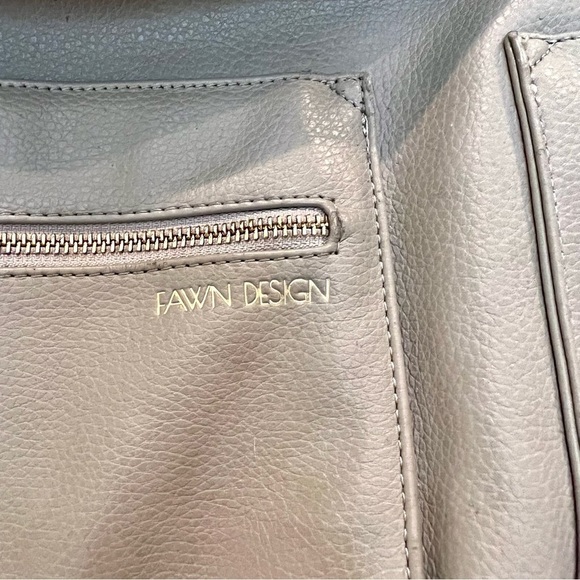 FAWN design- THE ORIGINAL DIAPER BAG - GREY mini size - Picture 6 of 12